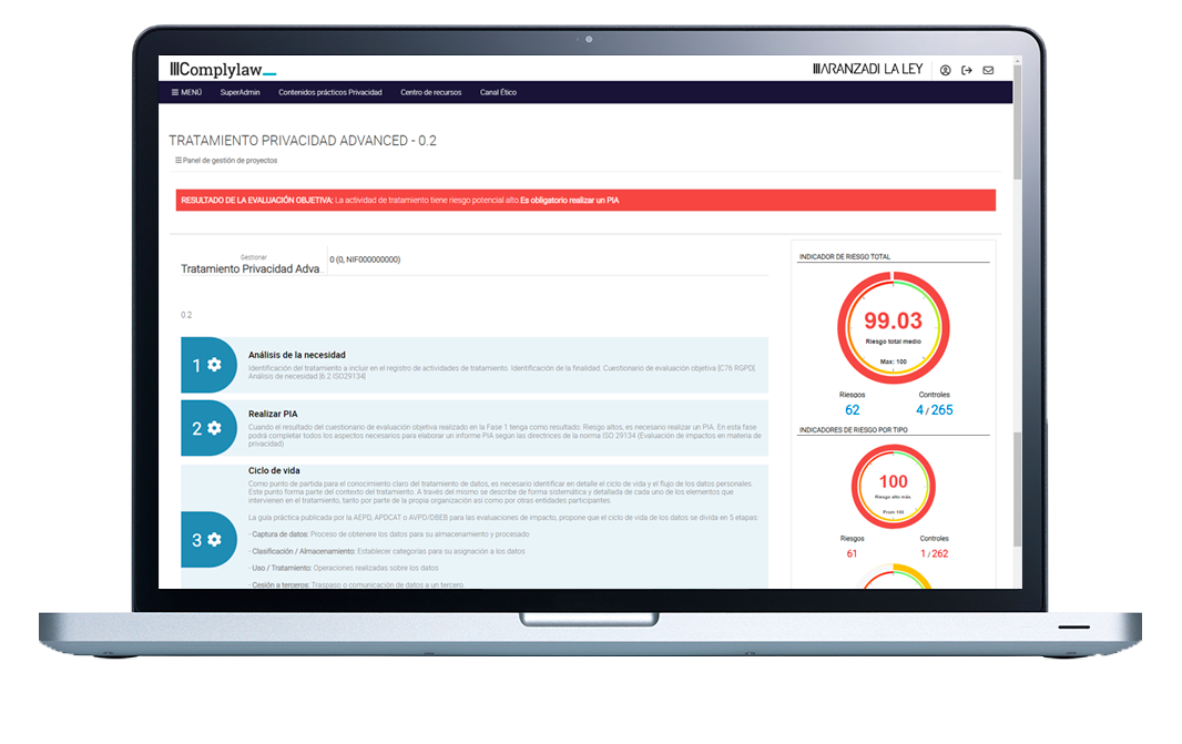 Complylaw Privacidad al detalle